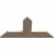 Ekena Millwork Portland Smooth Timber Gable Bracket, Douglas Fir, 36"W x 18"H x 1 1/2"D x 5 1/2"F, 12/12 Pitch GBW036X18X0206POR00SDF - alternate 5